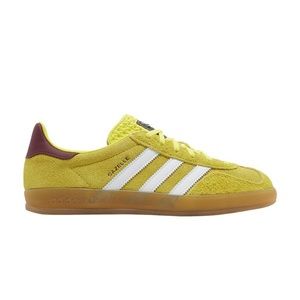 Adidas gazelle yellow and red